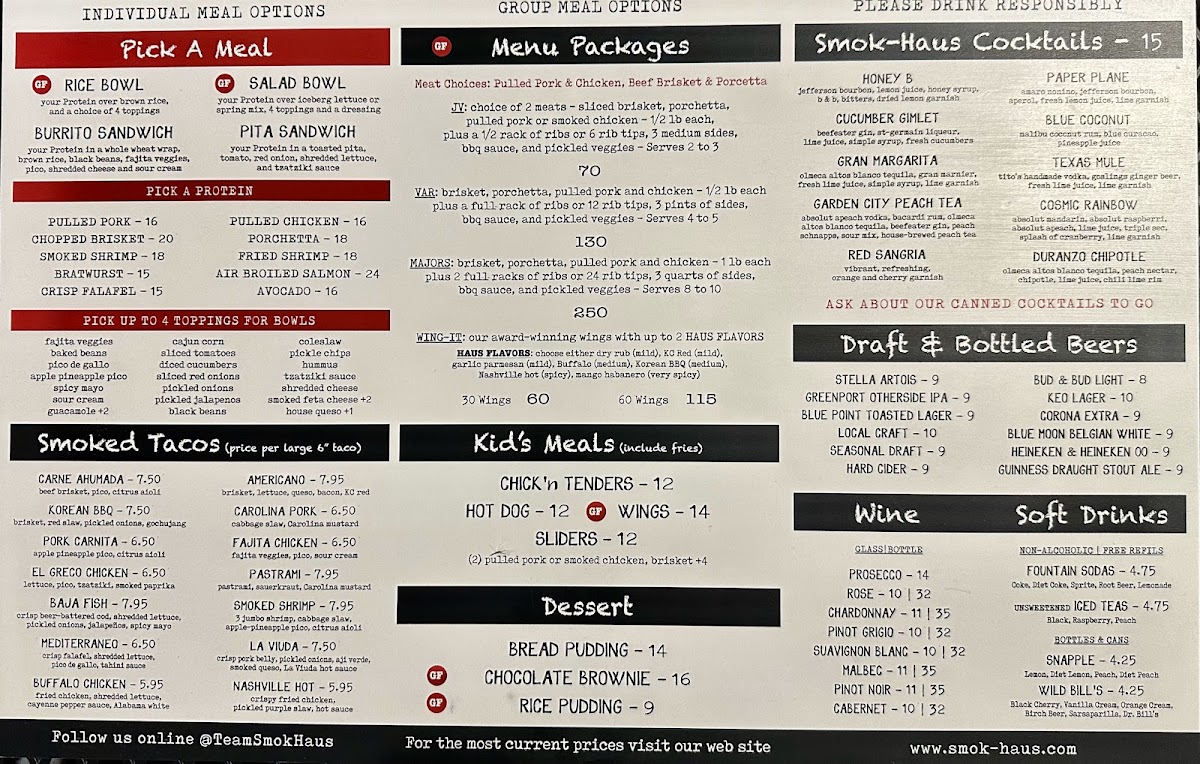 Smok-Haus Menu - Image 4