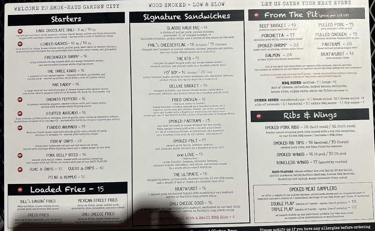 Smok-Haus Menu - Image 5